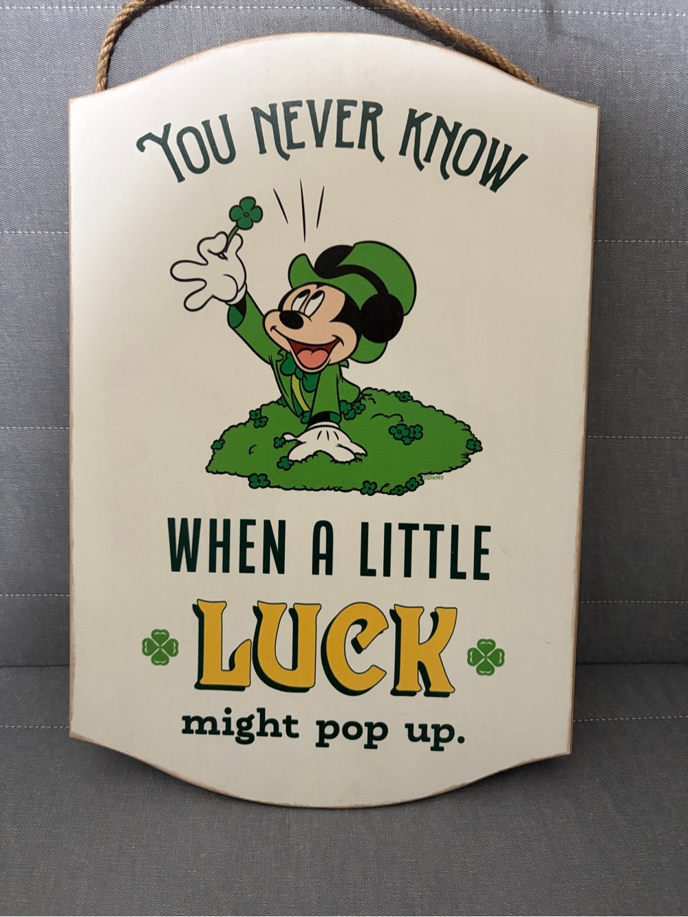St. Patrick's Day sign